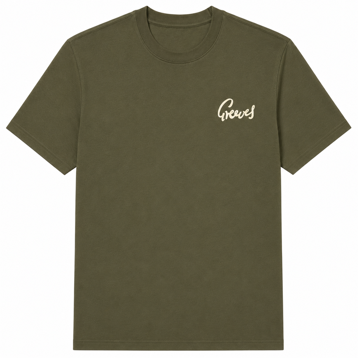 Trials Collection – Greeves Anglian T-Shirt – Olive_Front.png