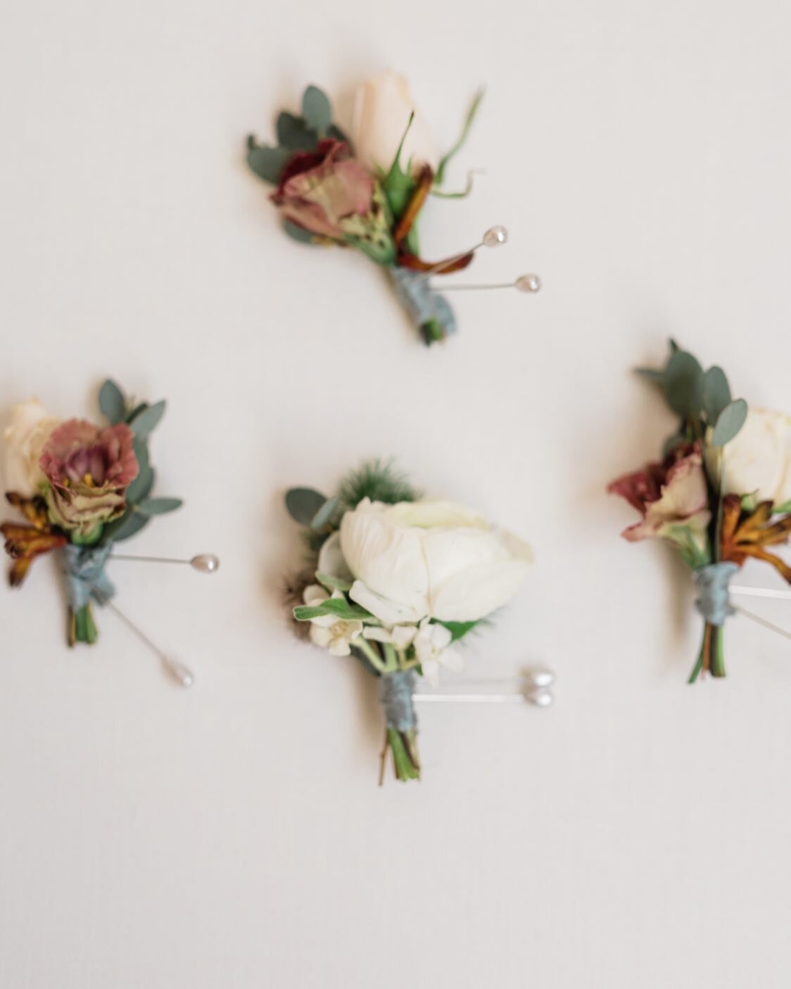 Boutonni&egrave;res, a small part of your big day but one that can make a big impact with the right color combinations and elements.
.
.
.
.
.
#slcweddings #slcflorist #utahweddings #utahflorist #slcbride #utahbride