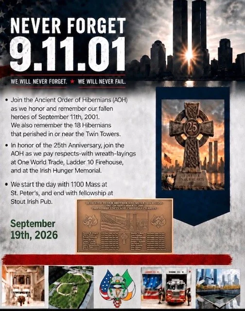 Observation of the 25th Anniversary of September 11, 2001. 