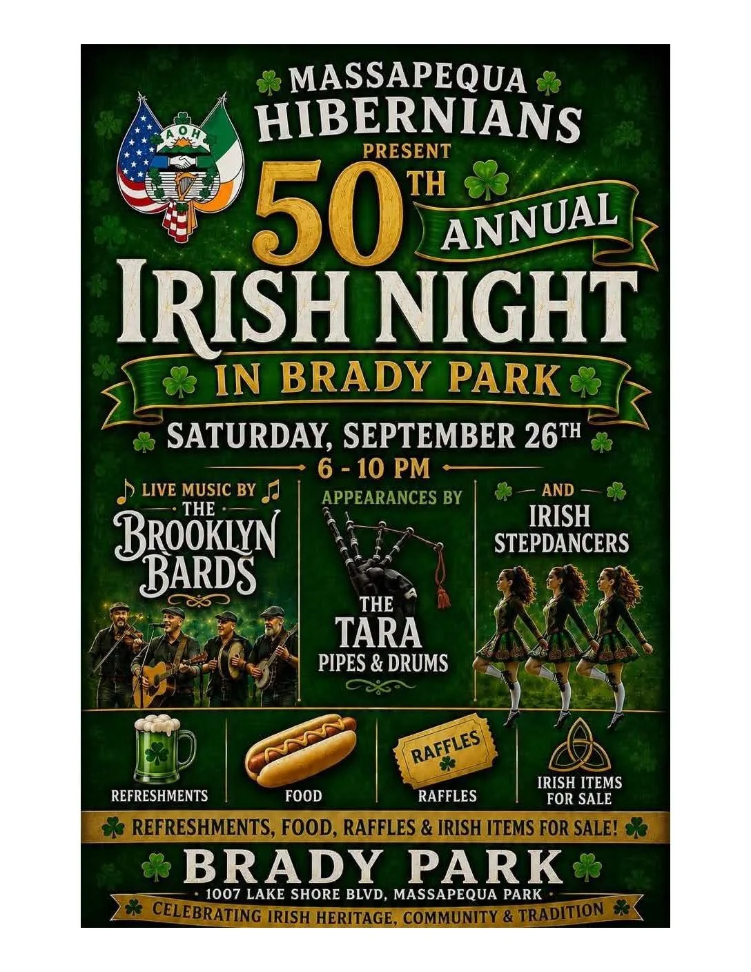 Massapequa Division Irish Night