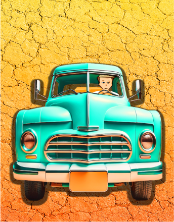 Creative stills from All This Wasted Time, the animated music video by Cory Carrington.