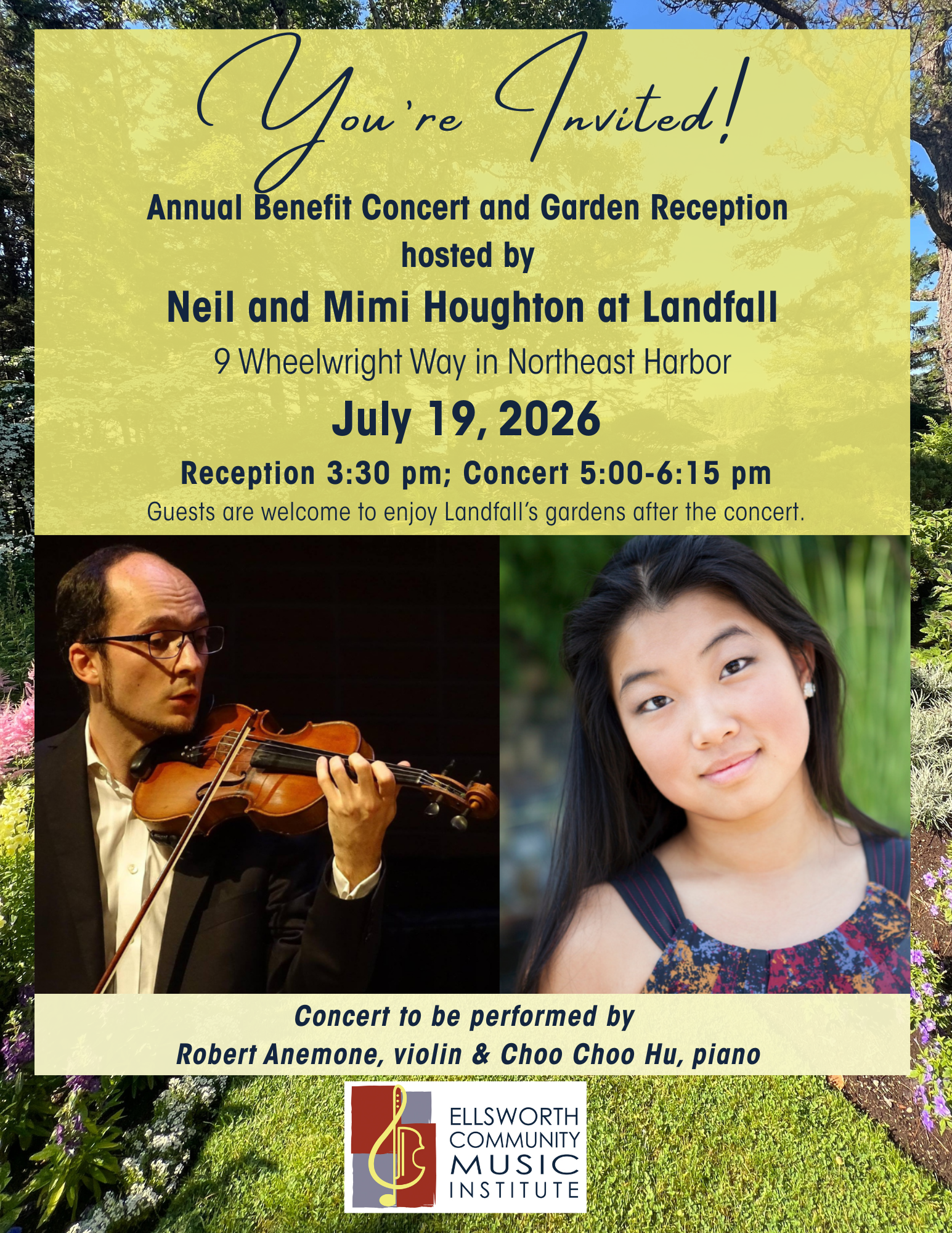 Houghton Annual Benefit Concert