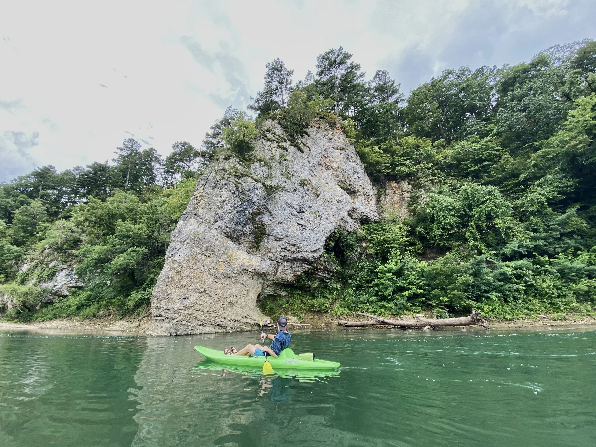 Floating on the Illinois River