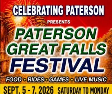 Paterson Great Falls Festival Sunday September 6th