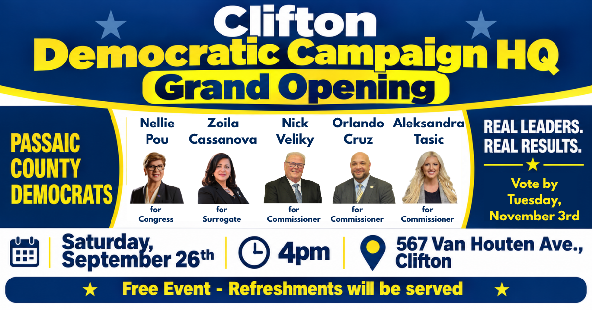 Clifton Democratic HQ Grand Opening