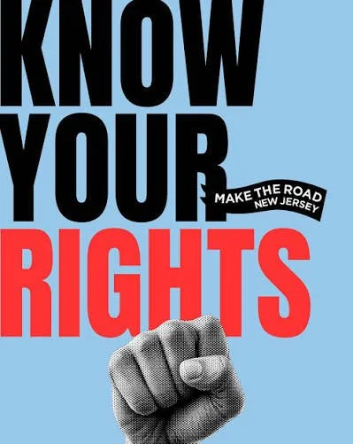 Pompton Lakes Democrats &amp; Make the Road NJ Present: Know Your Rights Rights Workshop - Interacting with ICE