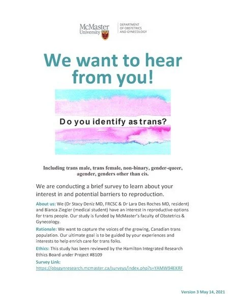 Trans Peoples’ Interest in Reproduction and Fertility Preservation