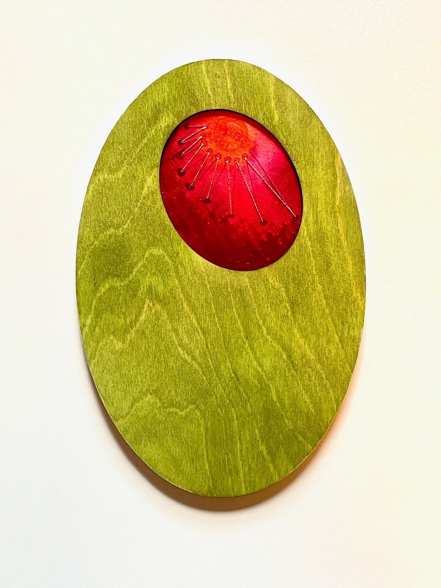 'Pimento Memento' - 2025
6" x 9"
watercolor, ink, thread, birch