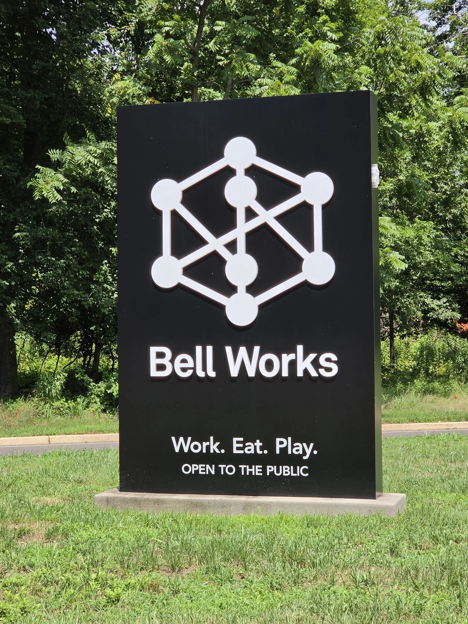 Bell Works sign in Holmdel