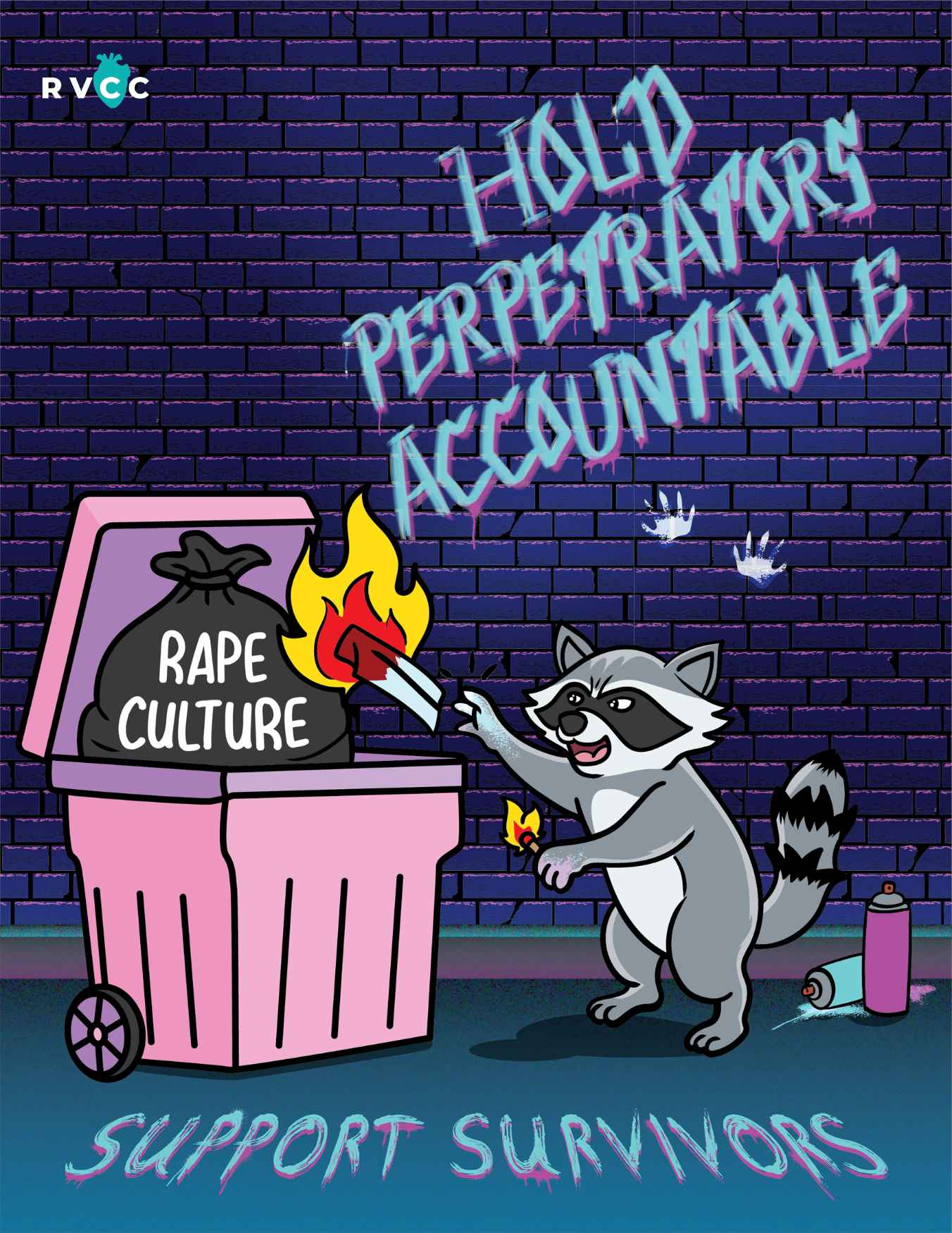 Raccoon Support Survivors Poster.png