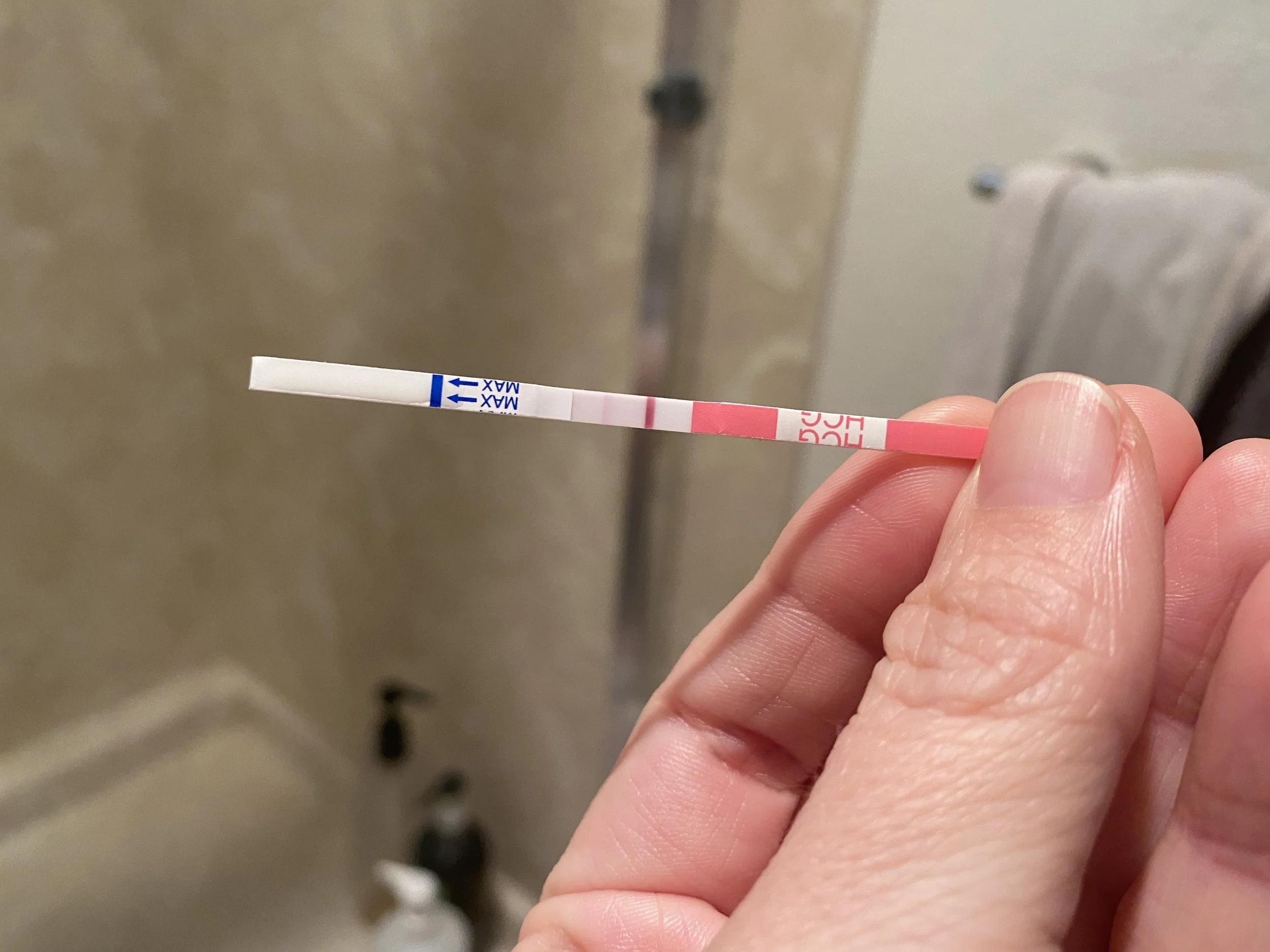 Positive pregnancy test
