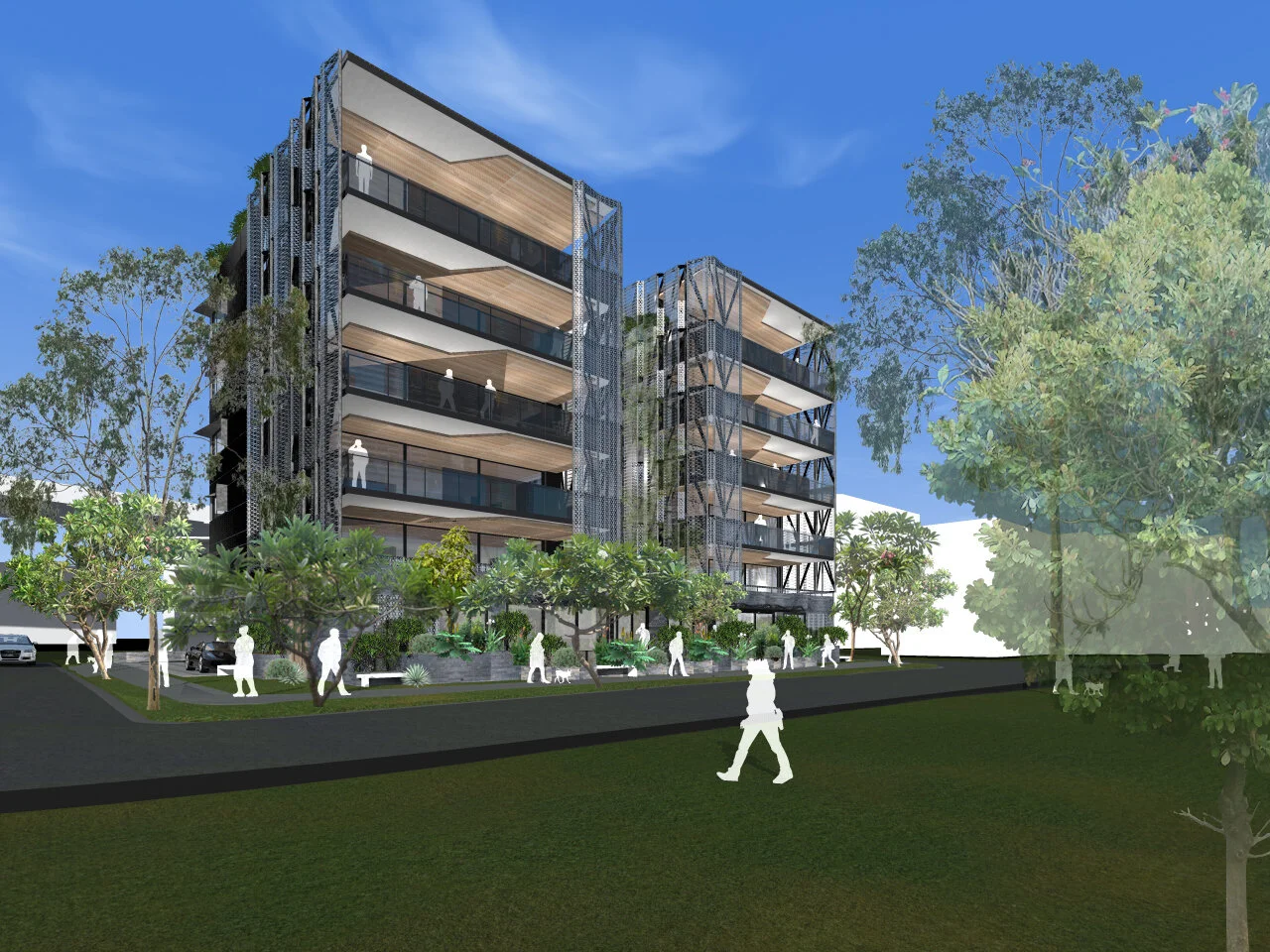 Pikos bounds into Kangaroo Point