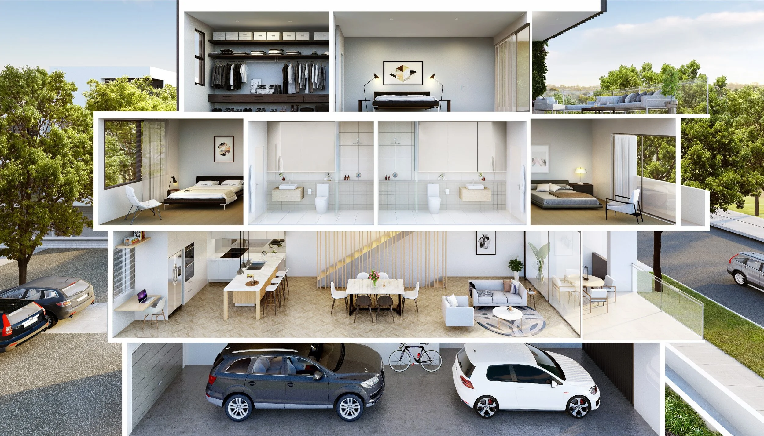 $50 million weekend sales rush on Brisbane terrace homes