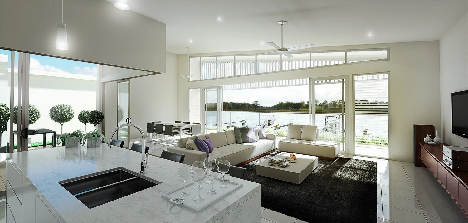 Baby boomers lap up waterfront vision