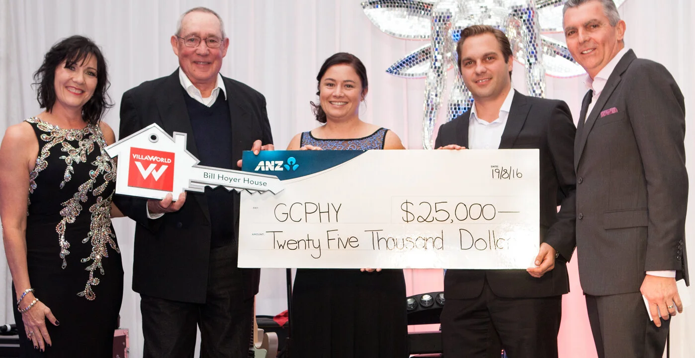 Villa World hands over keys to Bill Hoyer House