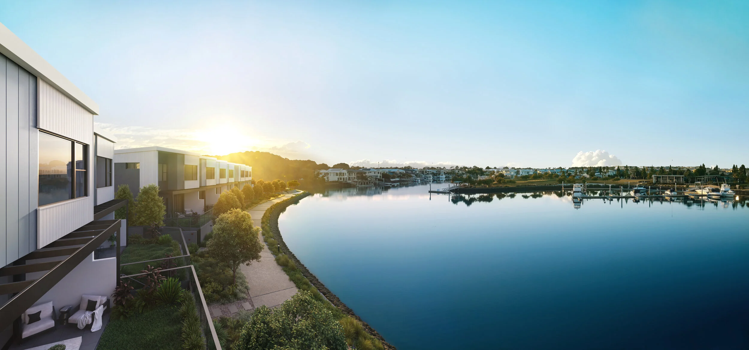 Boathouse Villas unveiled at $225m Cova community