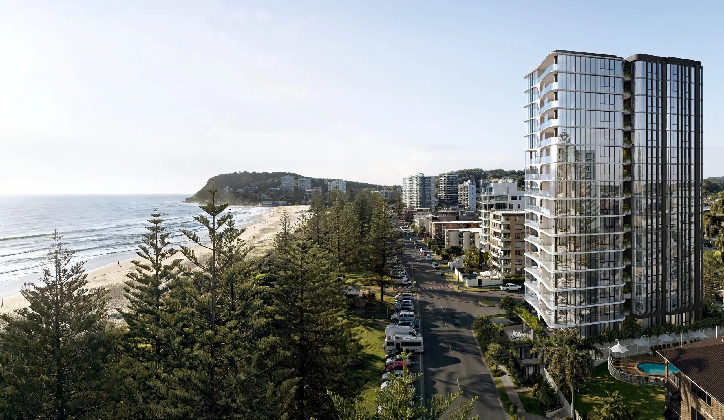 Plans lodged For 88 Burleigh, an exclusive new luxury project overlooking Burleigh beachfront