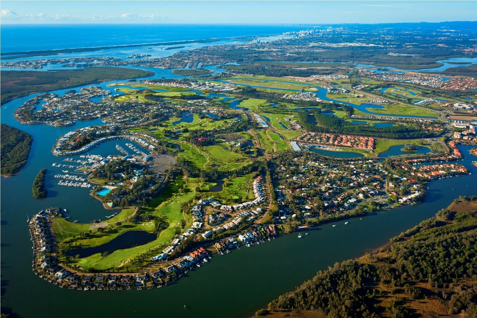 Business as usual at Sanctuary Cove during G20