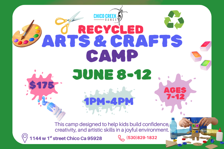 Recycled Arts and Crafts Camp