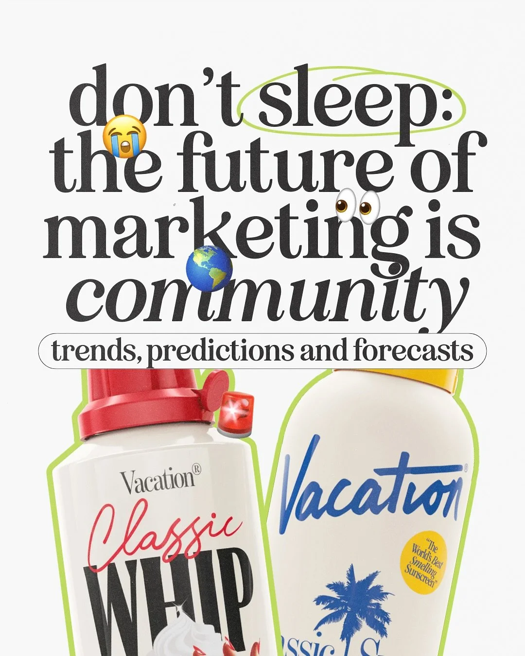 the future of marketing is community 👀✨🎙️⁣
⁣
but what does that look like? what&rsquo;s trending? and how can you prepare? ⁣here are a few of my thoughts, enjoy!⁣
⁣
what community predictions would you add to my list?⁣ or any brands killing their c