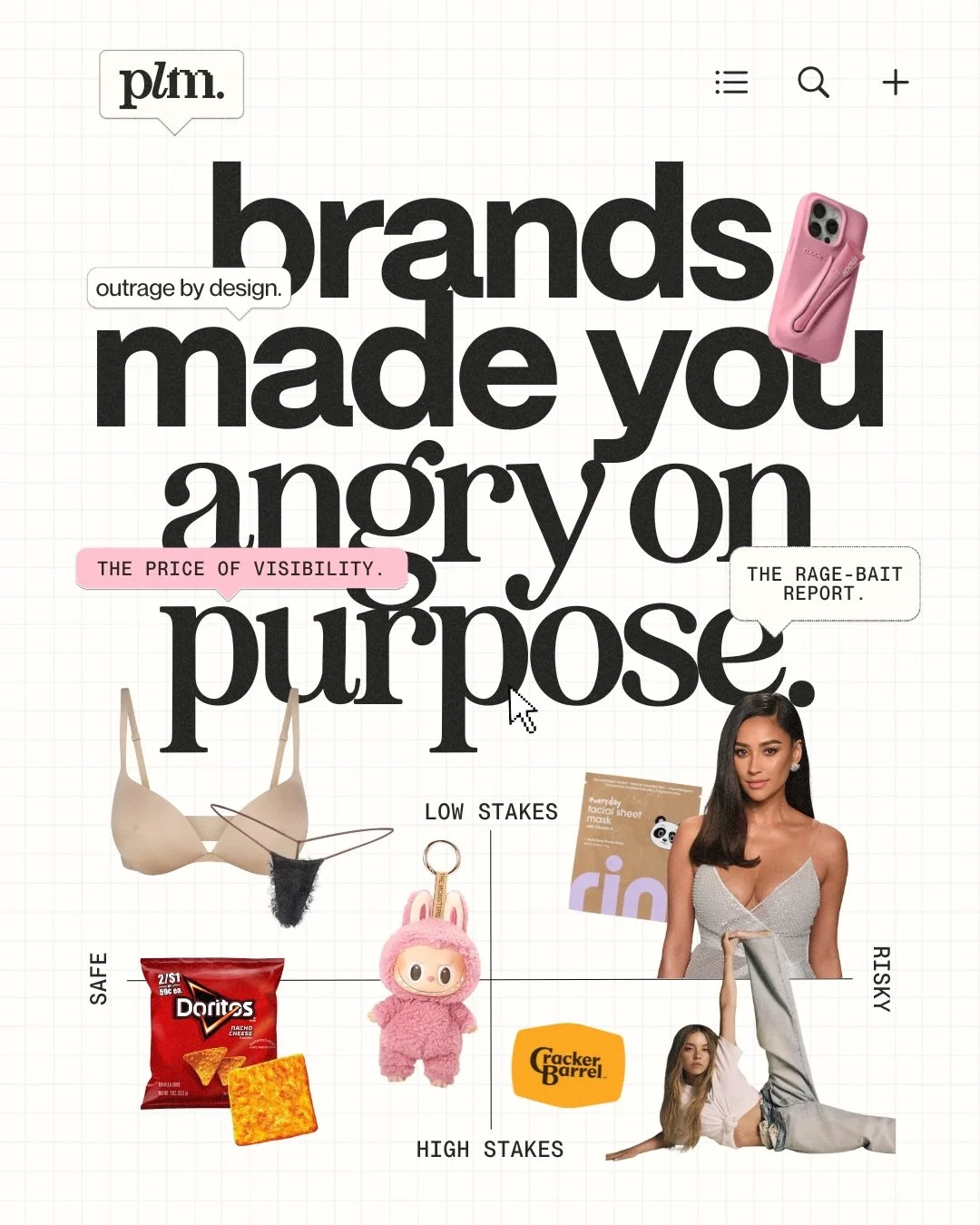 brands made you angry on purpose in 2025, and here&rsquo;s why 👀 

every brand, creator, and platform is fighting for the same finite resource - a few seconds of focus.

and when traditional content struggles to break through, controversy offers a s