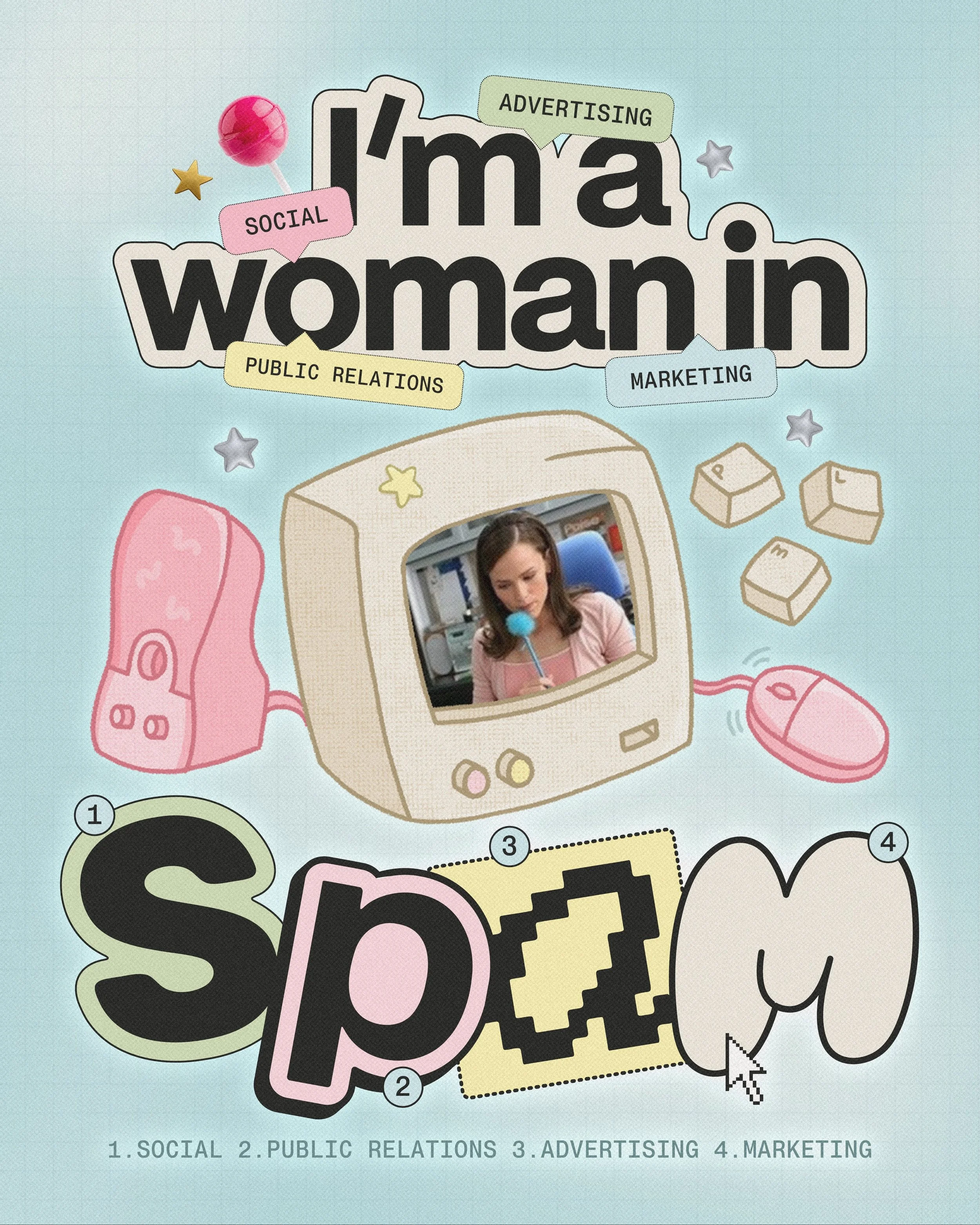 marketing used to be something you explained at dinner, now the &ldquo;marketing girlie&rdquo; is a whole personality type 🙂&zwj;↕️✨💻

@lauragcameron put a name to the shift: SPAM, which is social, PR, advertising and marketing.

and @mirandadoesbr