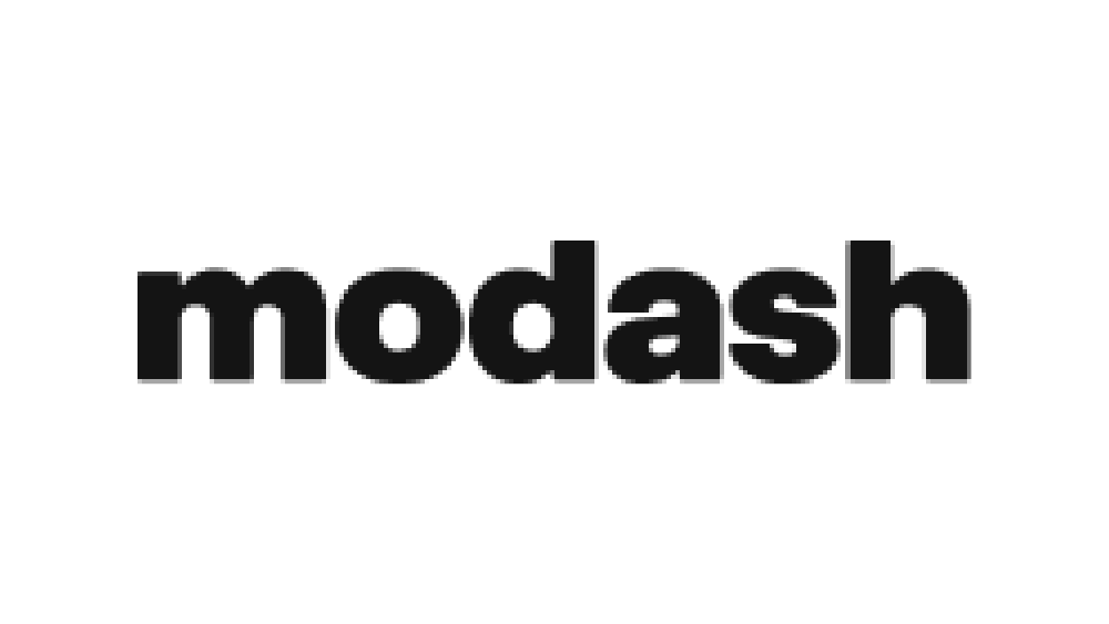 The logo of Modash, a social media analytics and influencer marketing platform.