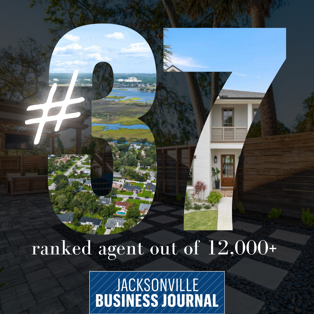 Sofie Gordon # 37 Ranked Agent Out of 12,000+ by The Jacksonville Business Journal