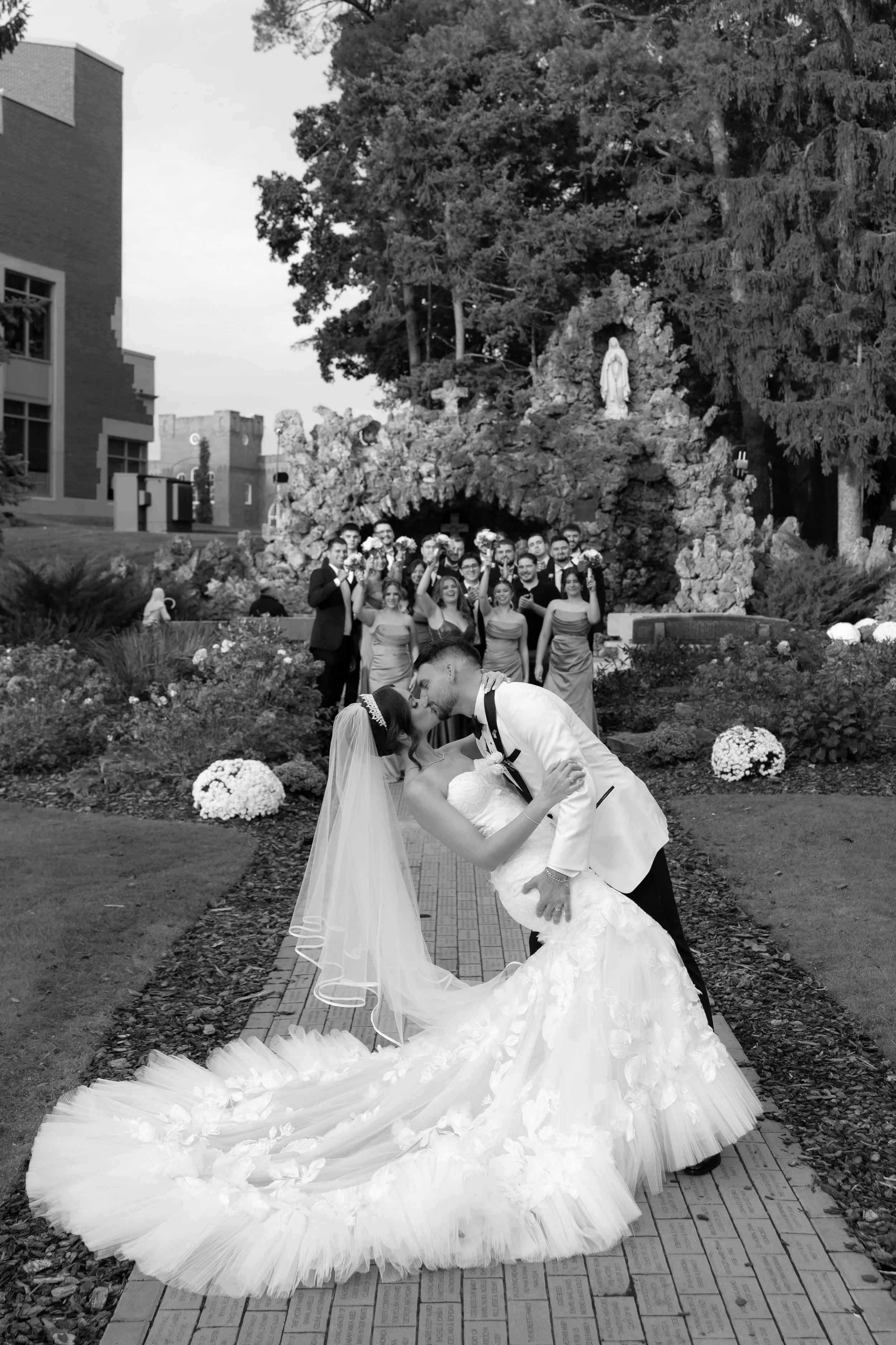George & Diana wedding photographed by Zak Studio