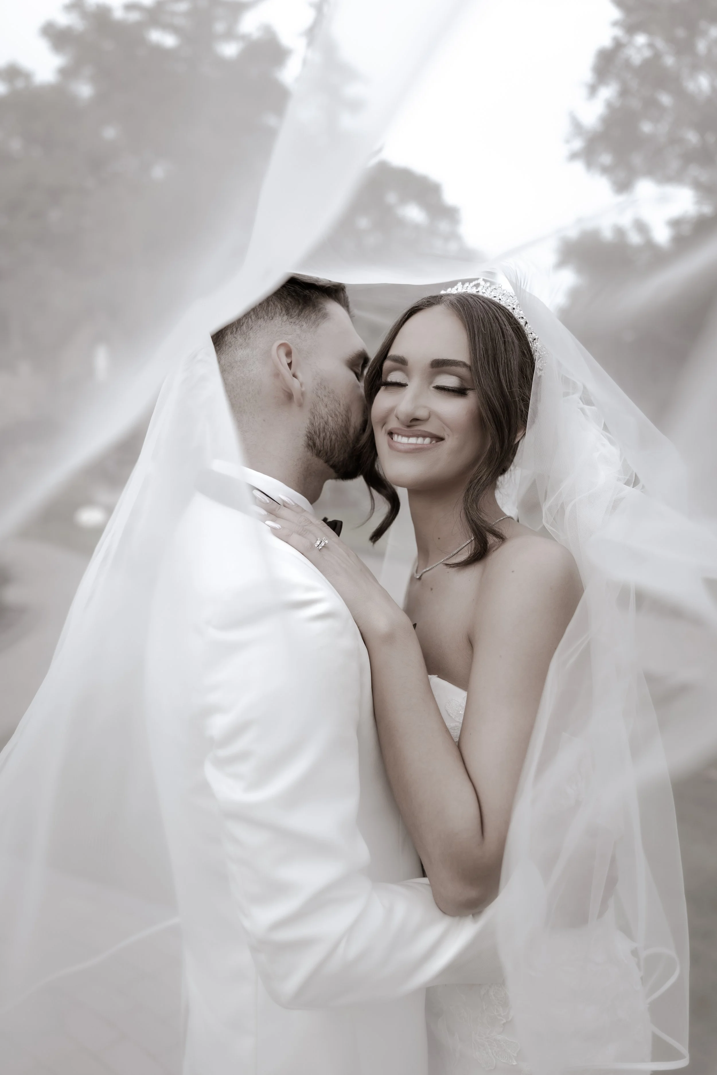 George & Diana wedding photographed by Zak Studio