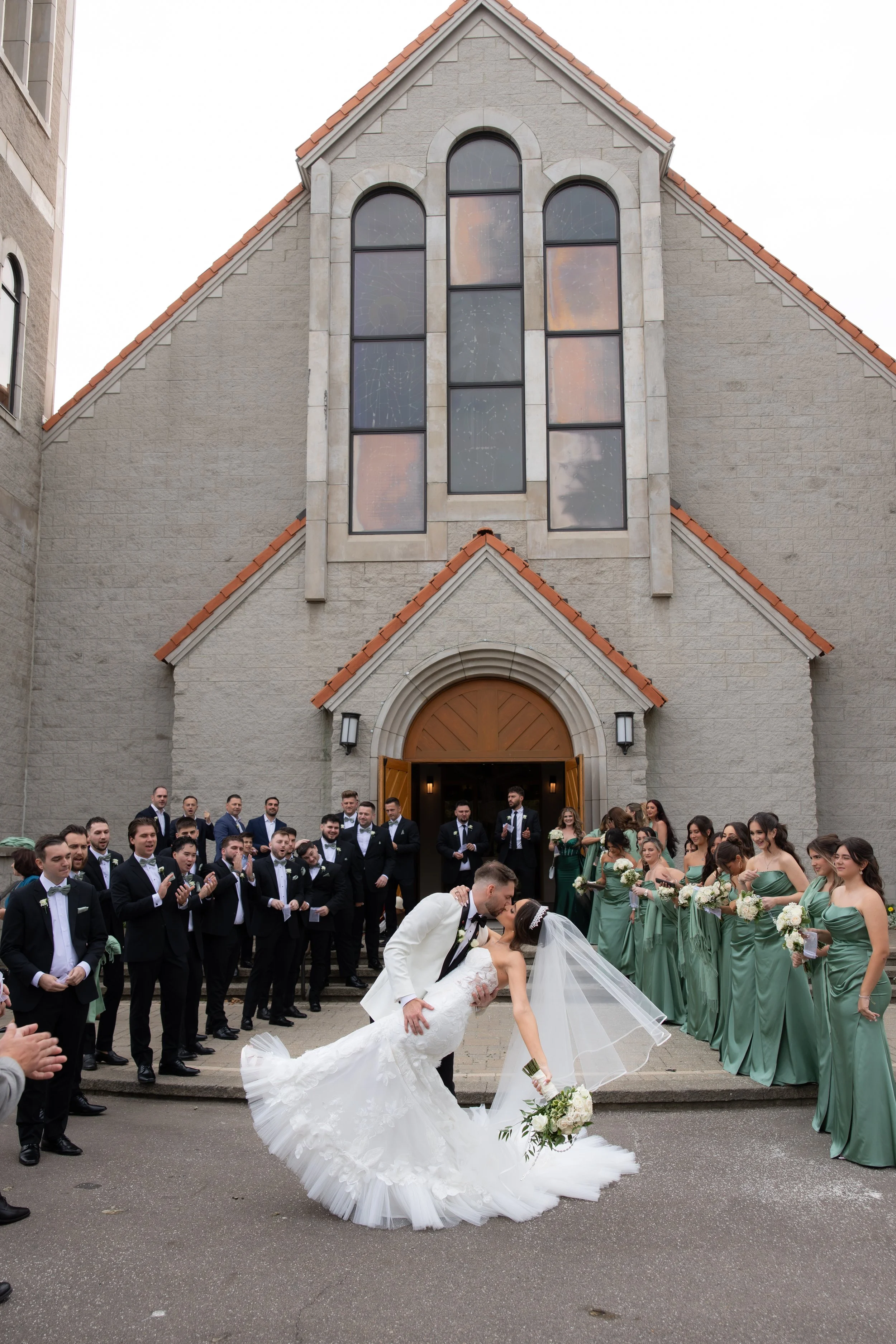 George & Diana wedding photographed by Zak Studio