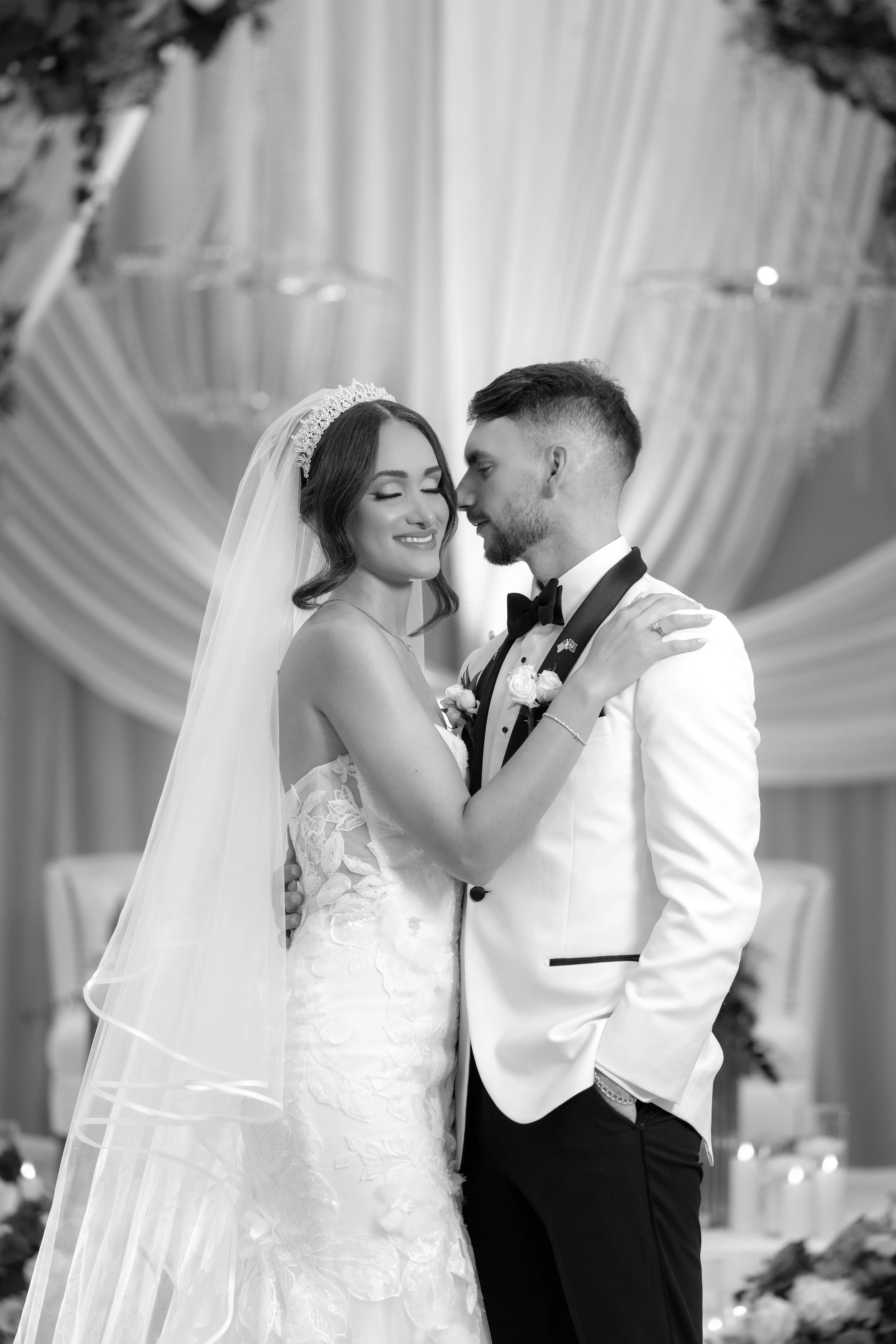 George & Diana wedding photographed by Zak Studio