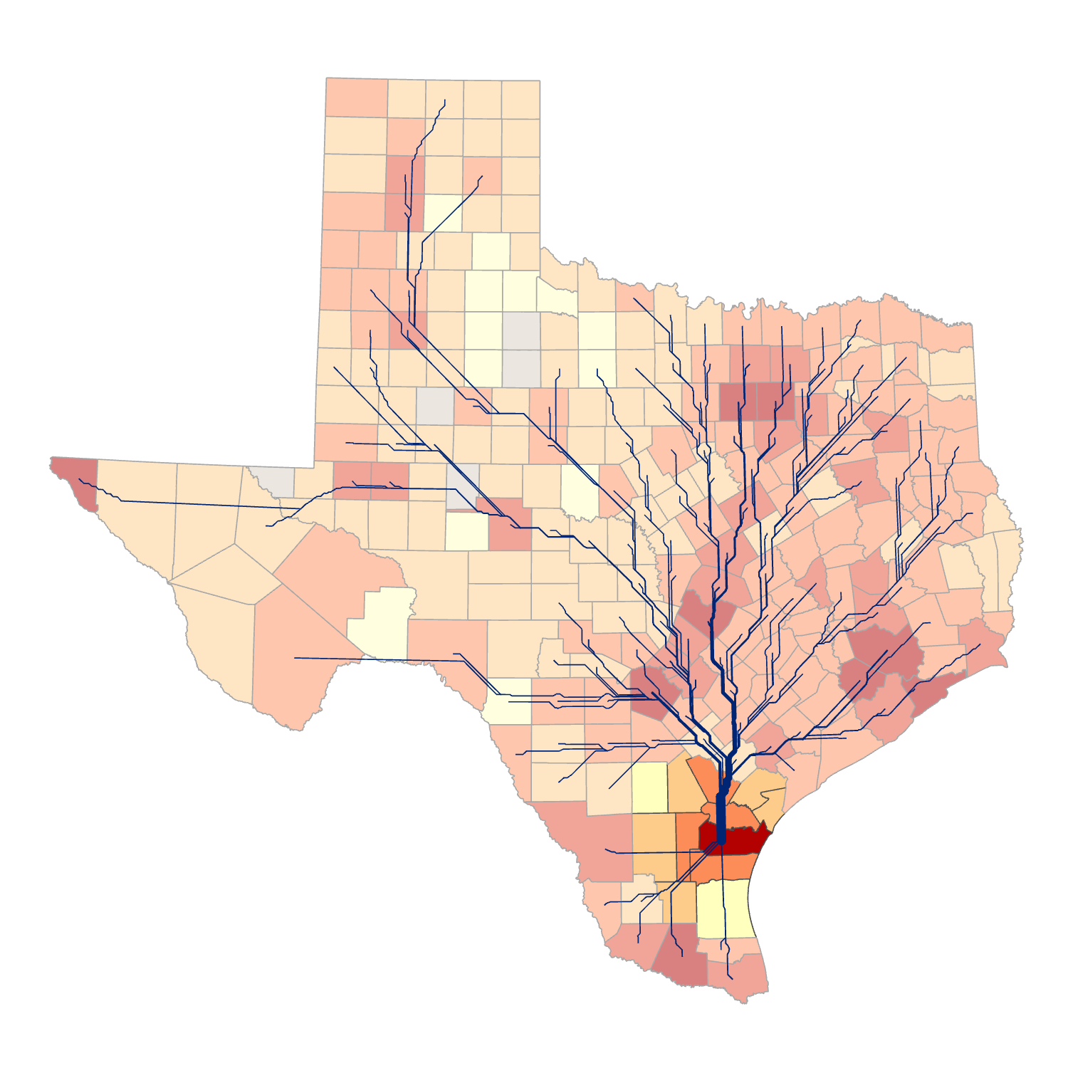 Shopping, Dining, Medical Care Patterns in Cell Phone Data Help TAMU-CC COVID-19 Researchers