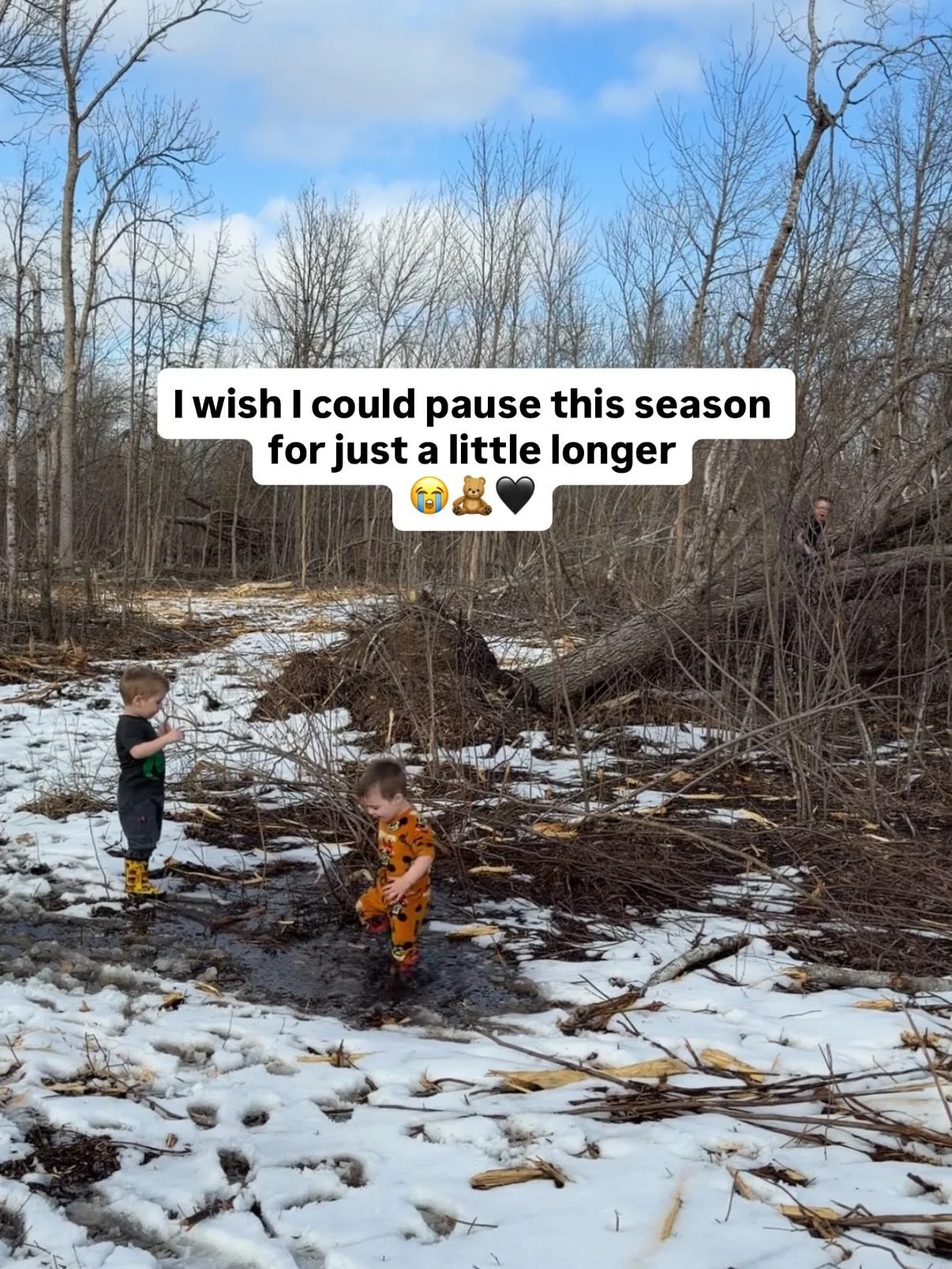 Do you ever catch yourself in the middle of a completely normal moment &amp; feel this wave of &ldquo;I&rsquo;m going to miss this someday&rdquo;? bc same 😭

Not the big milestones.
Not the picture-perfect moments.

Just the everyday chaos of having