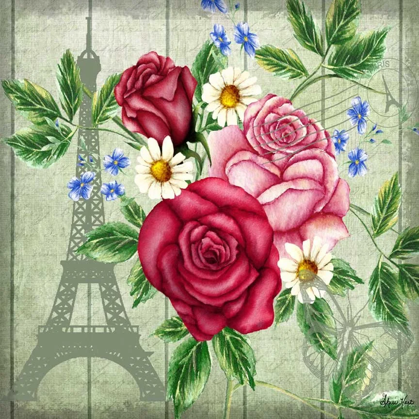 Country French Roses — Main Line Art & Design