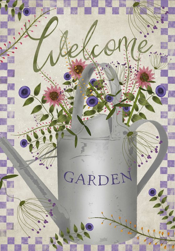 Welcome Watering Can