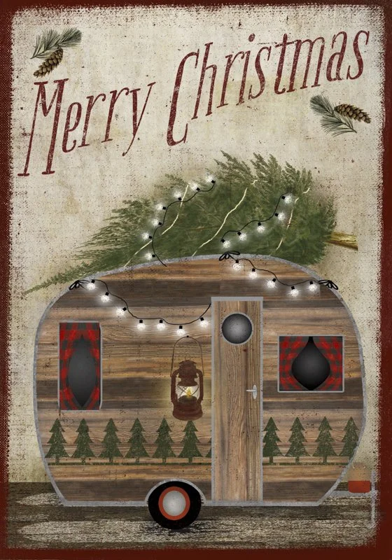 Camper Rustic Christmas