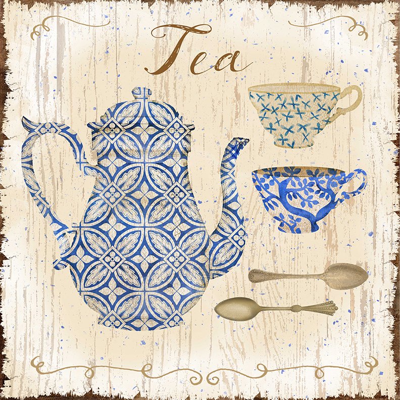 Blue Tea Cups