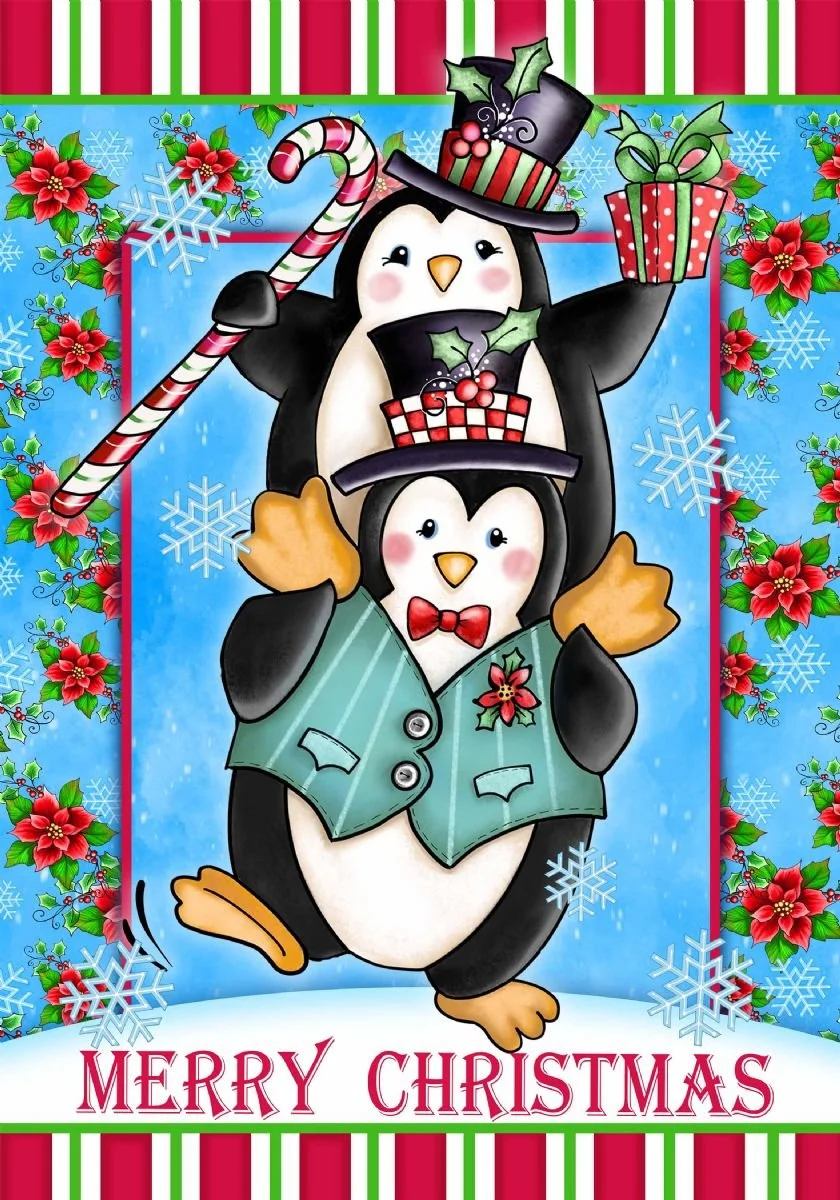 Christmas Penguins 1