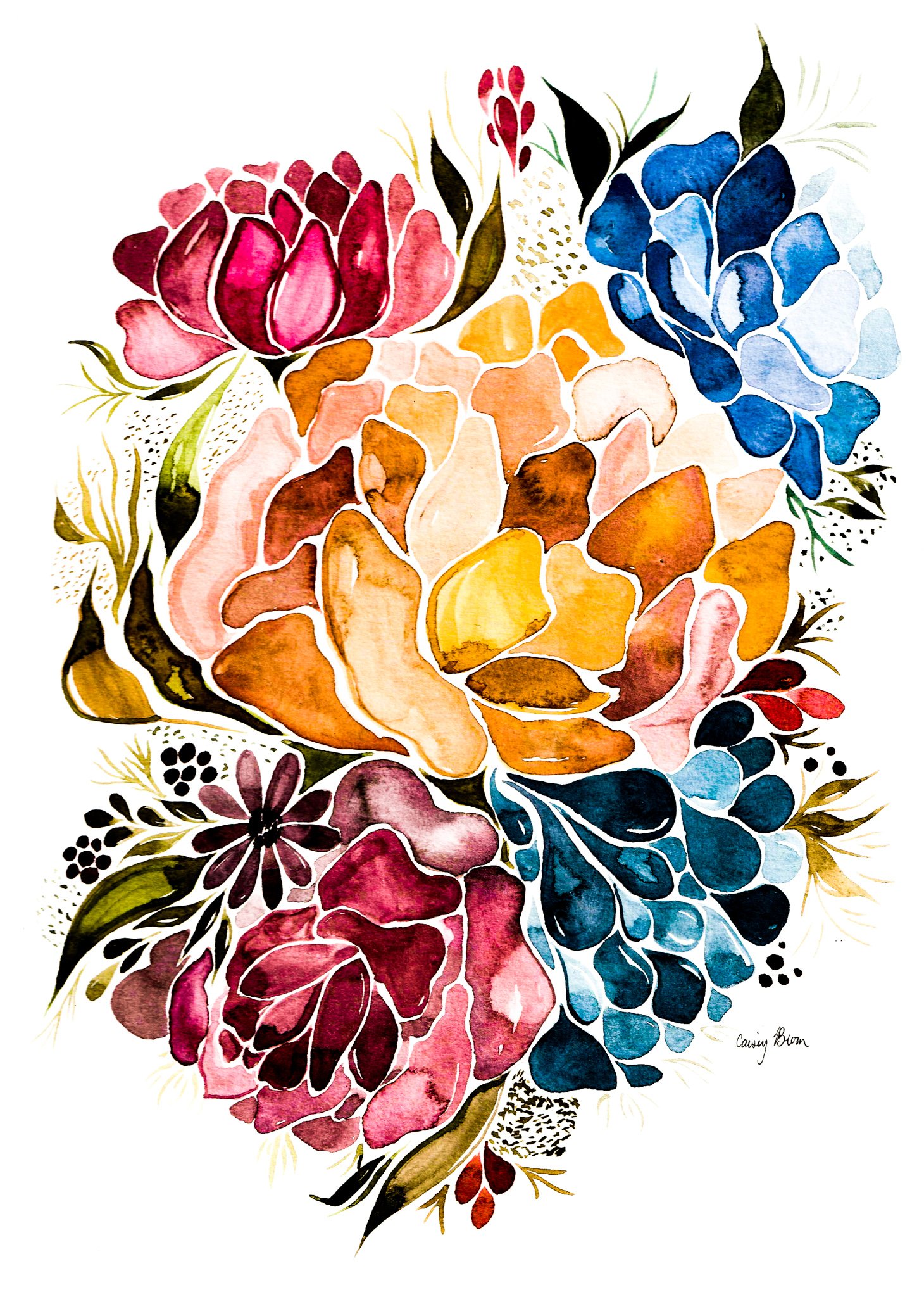 Bright Peony
