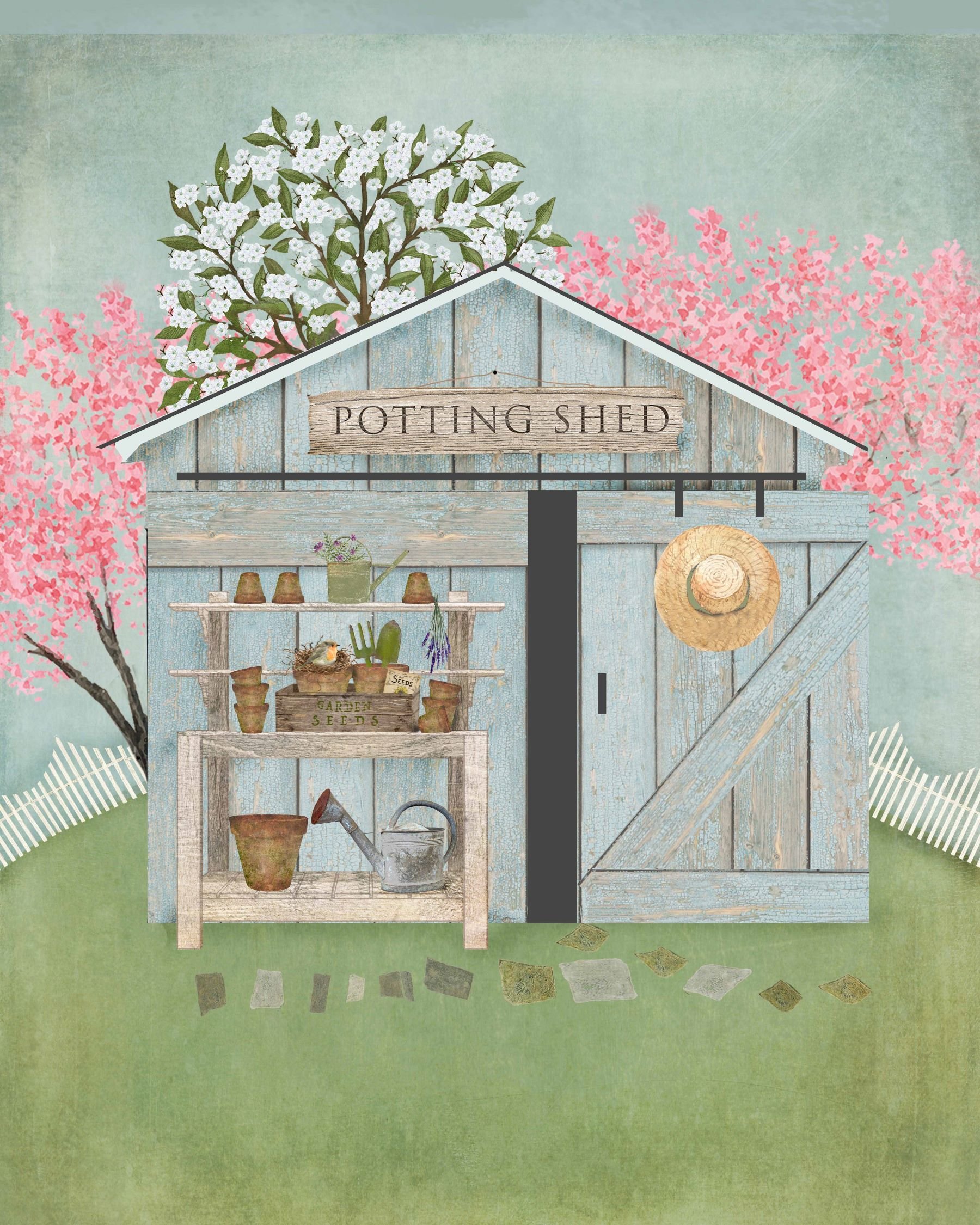 Spring Potting Shed
