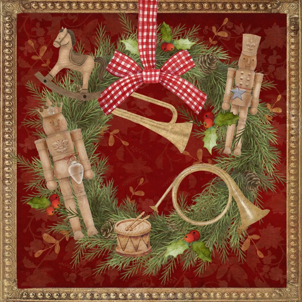 Nutcracker Wreath