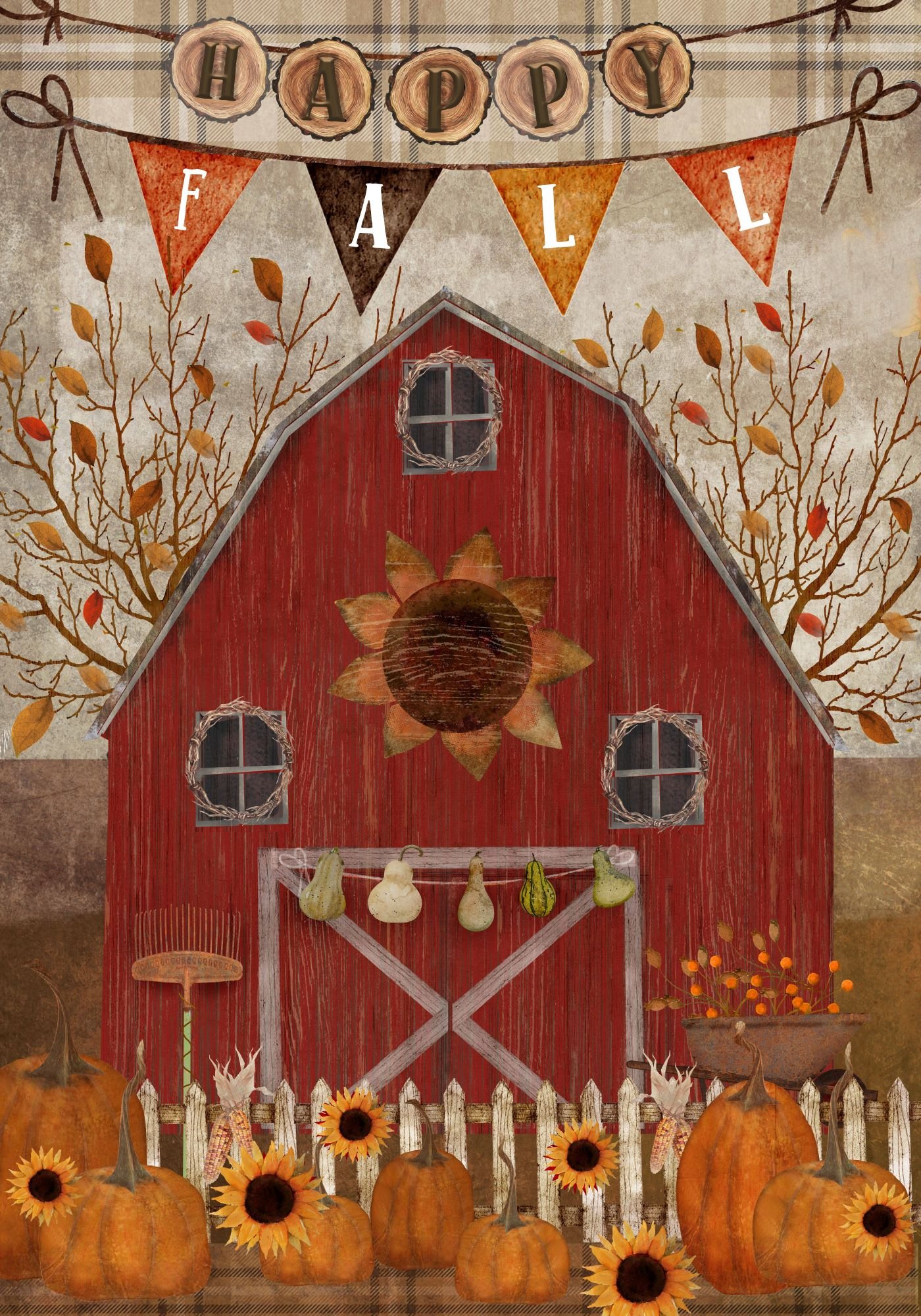 Happy Fall Barn
