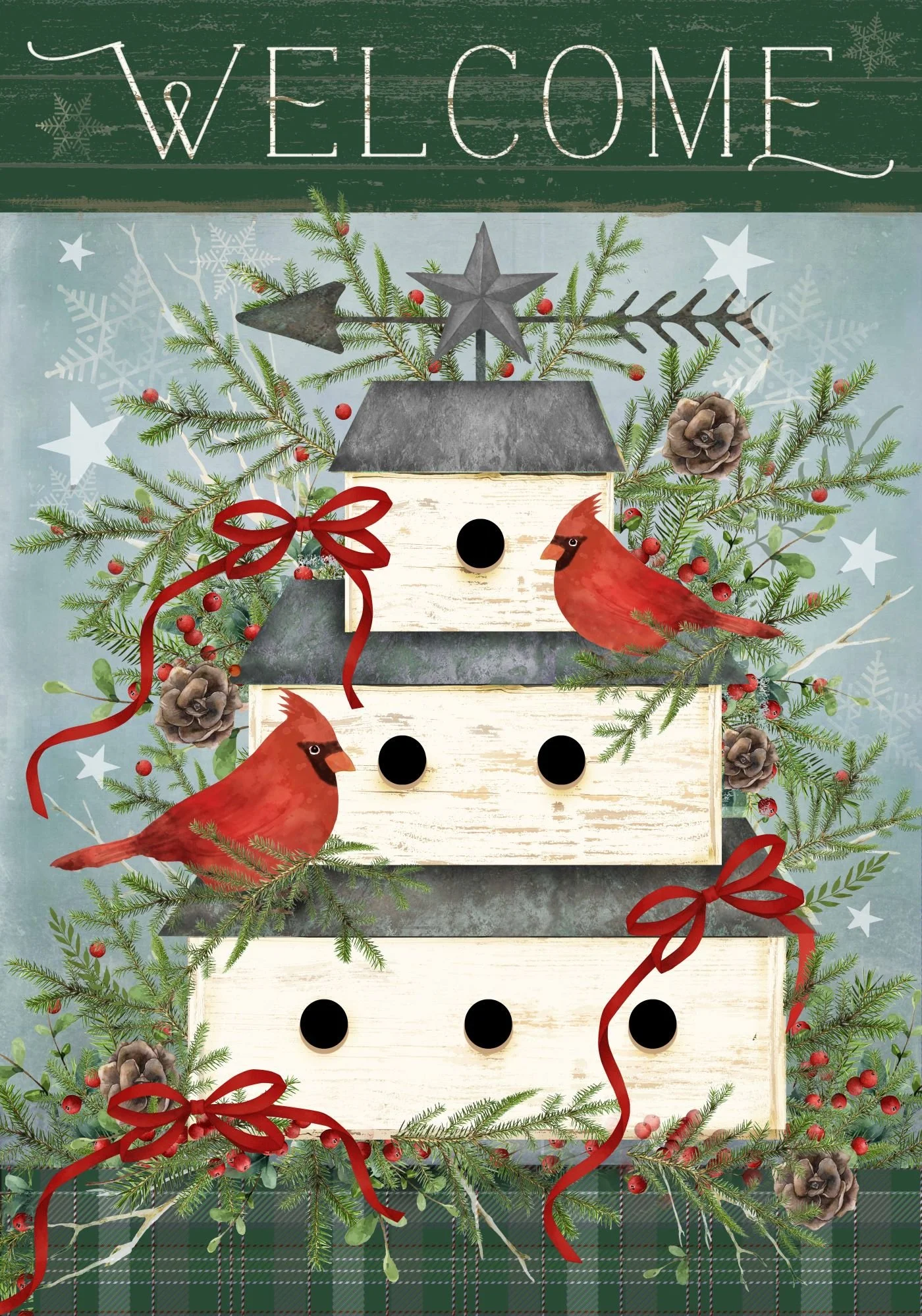 Winter Birdhouse