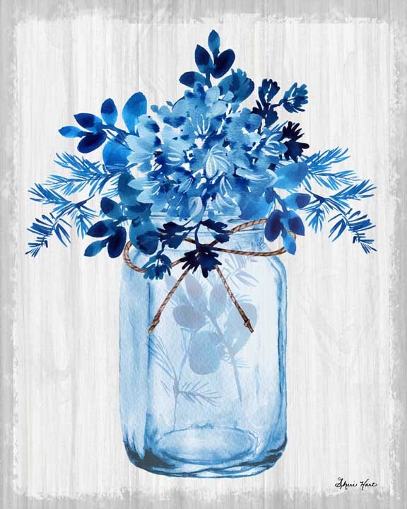 Mason Jar Blue