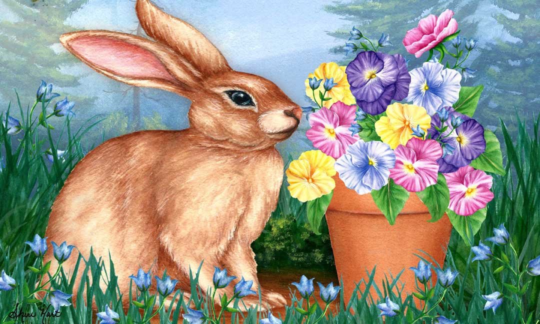 Spring Bunny I