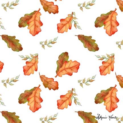 Falling Leaves and Pumpkins Please
