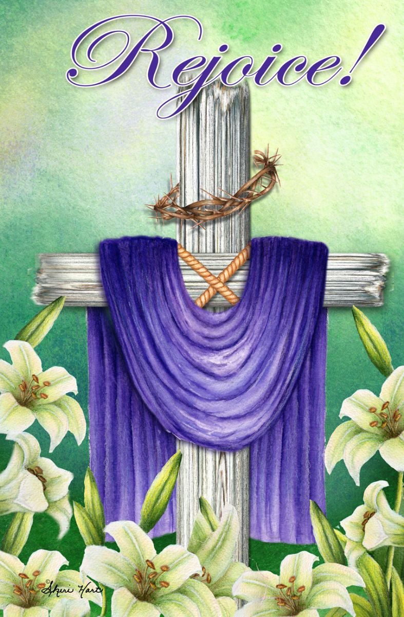 Rejoice Cross Easter