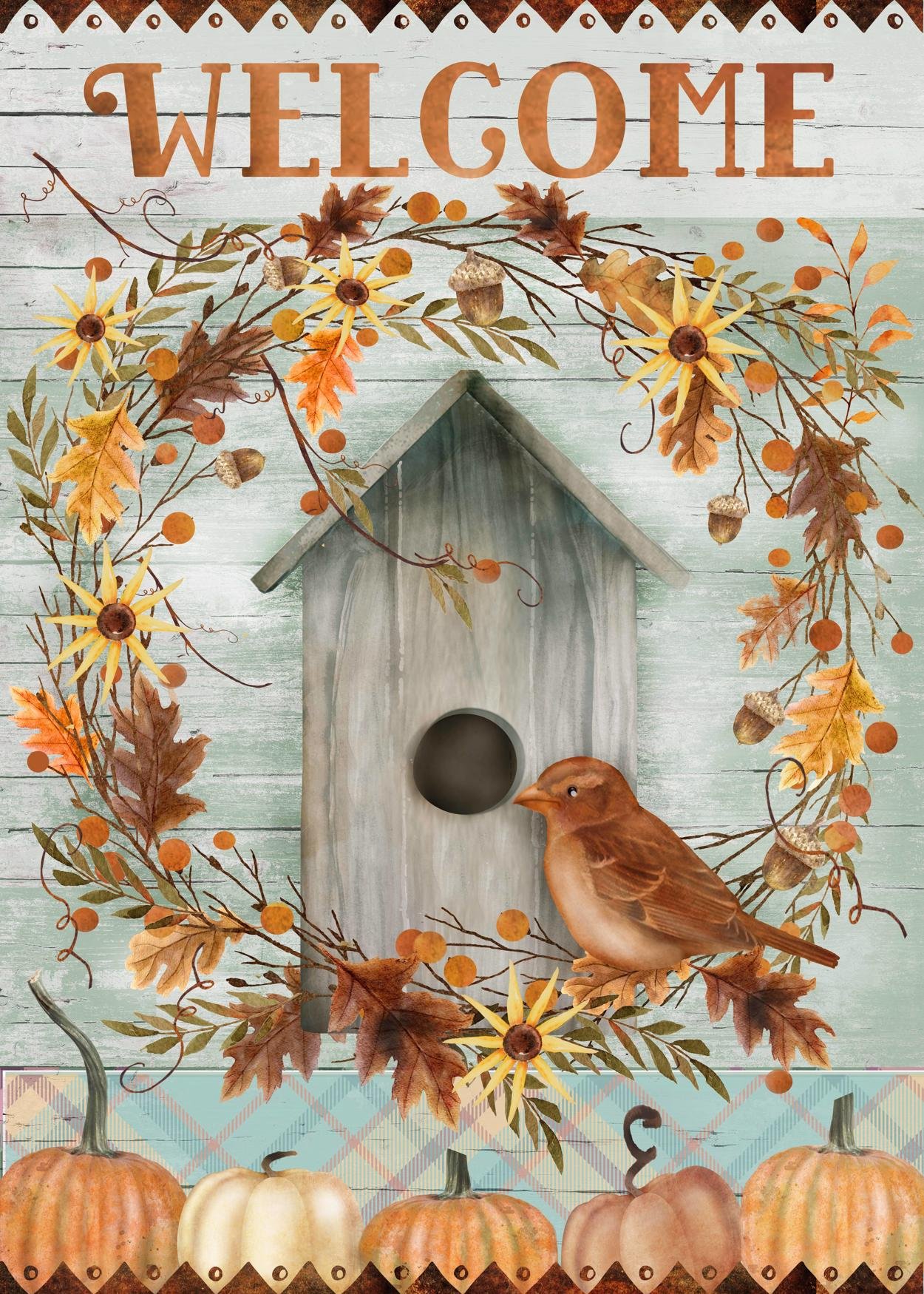 Fall Birdhouse