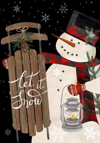 Let it Snow Snowman